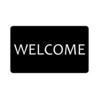 Welcome sign on a white background vector