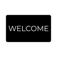 Welcome sign on a white background vector