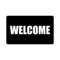 Welcome sign on a white background vector