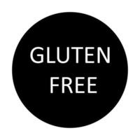 Gluten free symbol on a white background vector