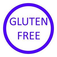 Gluten free symbol on a white background vector