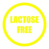 Lactose free on a white background vector