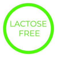 Lactose free on a white background vector