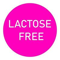 Lactose free on a white background vector