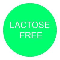 Lactose free on a white background vector