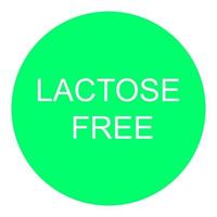 Lactose free on a white background vector