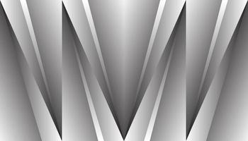 Elegant and unique metallic geometric abstract background vector