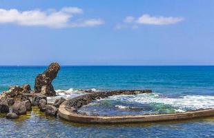 paisaje playa de las americas canarias isla española tenerife africa. foto