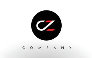 CZ Logo.  Letter Design Vector. vector