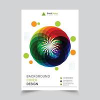 Cover design for annual report and business catalog, magazine, flyer or booklet. Brochure template layout. A4 cover vector EPS-10