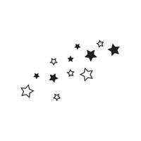 Star icon Template vector illustration design