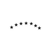 Star icon Template vector illustration design