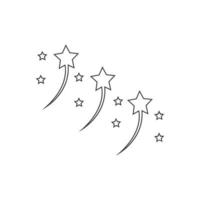 Star icon Template vector illustration design