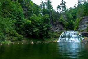 Robert H Treman State Park Lower Fals photo