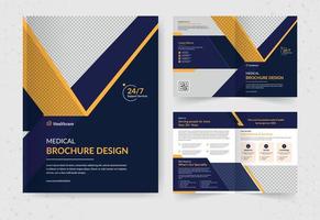 Medical Brochure Template vector