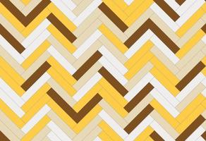 Simple wooden floor herringbone parquet seamless pattern in warm tone vector illustration