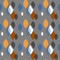 Oldie navette patrón transparente de color tenue sobre fondo gris vector