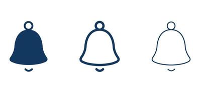 notification bell icon vector. alarm, alert, hand bell, reminder, ring sign isolated symbol. Free Vector