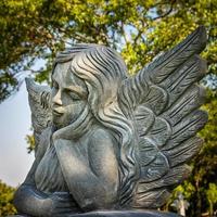 Houston TX UA 2015 - Angel Grave Marker 2 photo