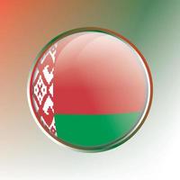 bandera del país con lentes y monturas de efecto colorido vector