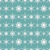 seamless pattern winter background with hand drawn snowflakes, snow, swirl, blizzard, design elements. Christmas decor vector