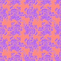 Seamless vector pattern abstract texture ink stains on paper. doodle abstract seamless pattern irregular chaotic waves zigzags on contrasting background.