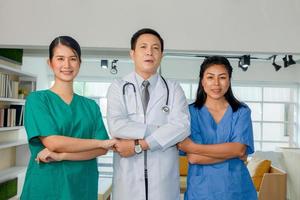Teamwork Doctor in hospital  Professional for healthy care , Team Surgeon take care photo