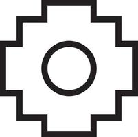 Chakana inka symbol vector