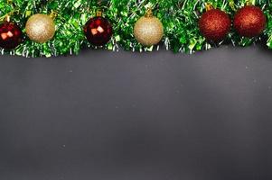 Merry Christmas background and Happy New year background photo