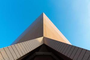 Exterior of modern architecture building in Hong Kong photo