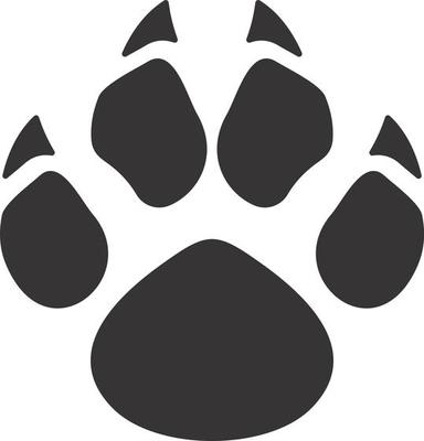 Animal paw icon