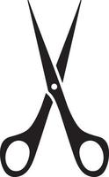 Scissors silhouette vector
