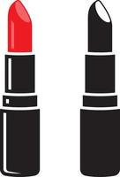 Lipstick icon vector
