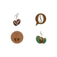 coffee bean icon vector illustration