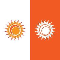 Sun Vector illustration Icon Logo