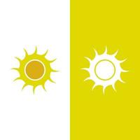 Sun Vector illustration Icon Logo