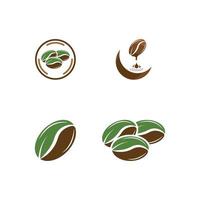 coffee bean icon vector illustration