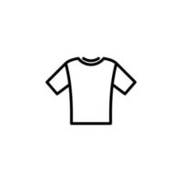 Shirt, Fashion, Polo, Clothes Line Icon, Vector, Illustration, Logo Template. Suitable For Many Purposes. vector