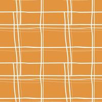 Abstract geometric squares seamless pattern. Vector illustration in camel yellow white colors like burnt sugar or caramel