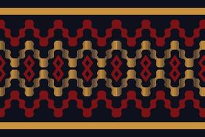 Geometric ethnic pattern Abstract seamless background red and blue colors design for Print, wallpaper for decoration, fabric, fashion textile background, carpet, clothing , fabric, style vector