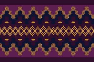 mosaico geométrico étnico de patrones sin fisuras en el azulejo, mayólica. interior antiguo. Alfombra moderna impresa en tela kent textil vector
