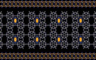 geometric pattern print floral seamless pattern Vector