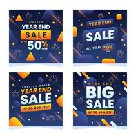 Year End Sale Social Media Posts
