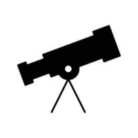 Telescope  icon. Design template vector