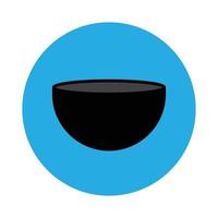 Bowl  icon. Design template vector