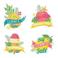 Summer vector illustration