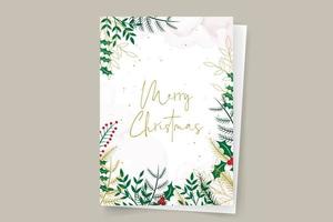 Hand drawn christmas background vector