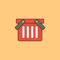 cart Vector illustration on a transparent background. Premium quality symbols. Vector Line Flat color  icon for concept and graphic design.