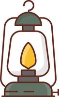 lantern Vector illustration on a transparent background. Premium quality symbols. Vector Line Flat color  icon for concept and graphic design.