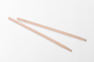 Beautiful sticks for sushi isolated on a white background photo